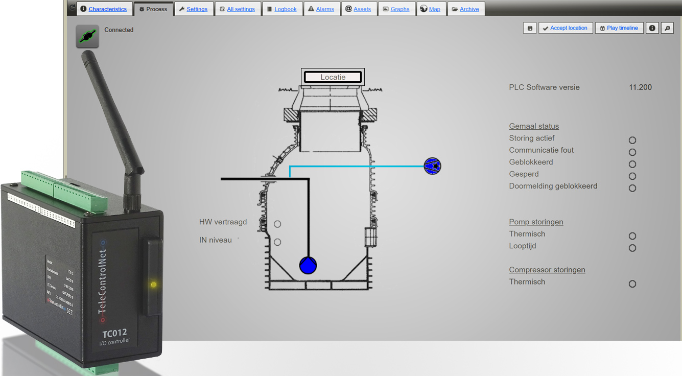 TC012 - process screen